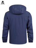 Coupe-vent tissu déperleant avec capuche amovible - Homme