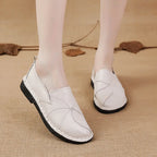 Women's Multicolored Summer Cowhide Loafers