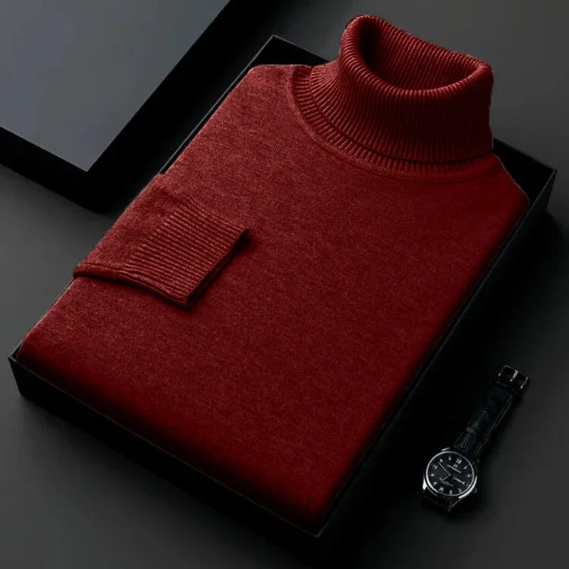Men's Vintage Turtleneck Sweater