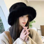 Chapeau Chic Effet Fourrure