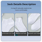 Pack 20 Pairs of Men's/Women's Socks – Absorbent & Comfortable