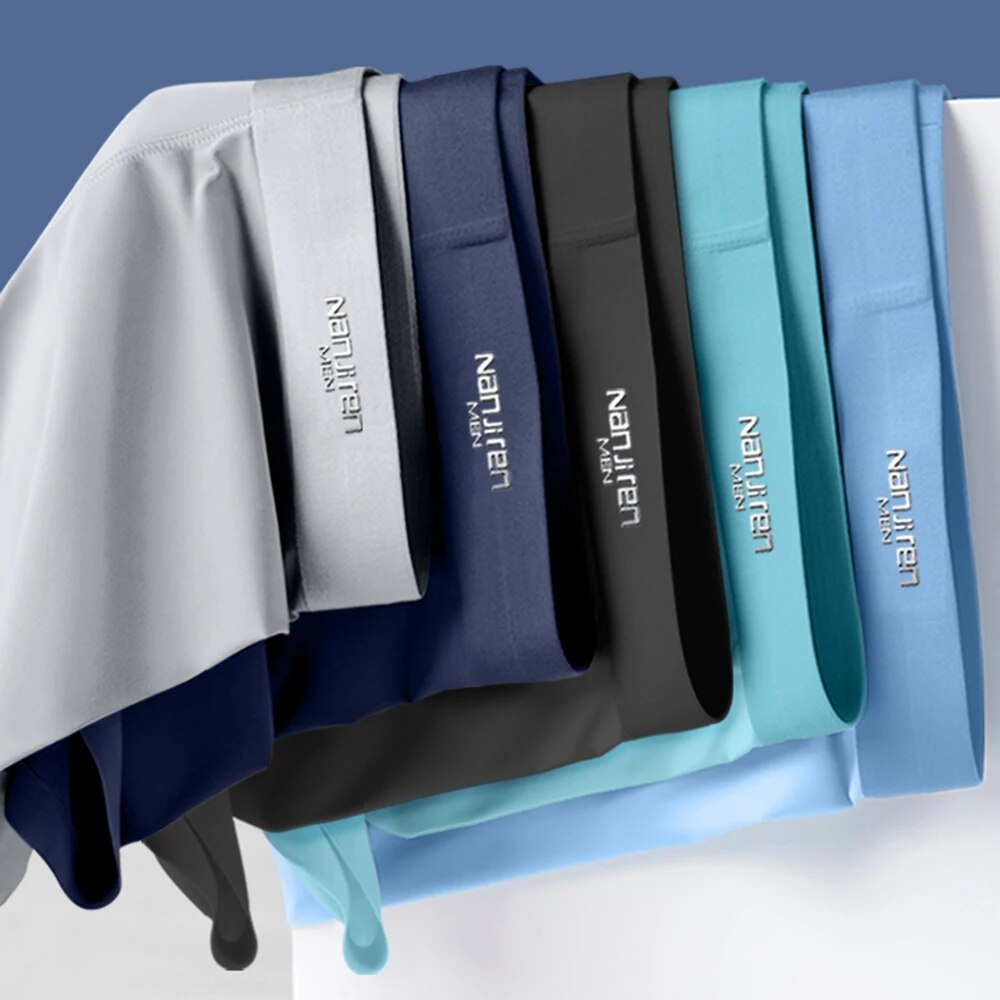 Pack of 5 ice silk boxers