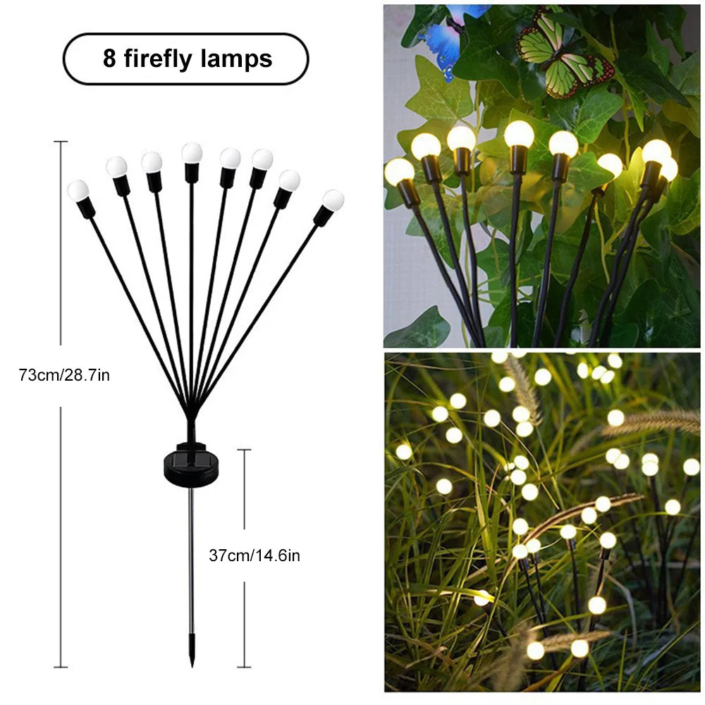 Solar Fairy Firefly Lamp