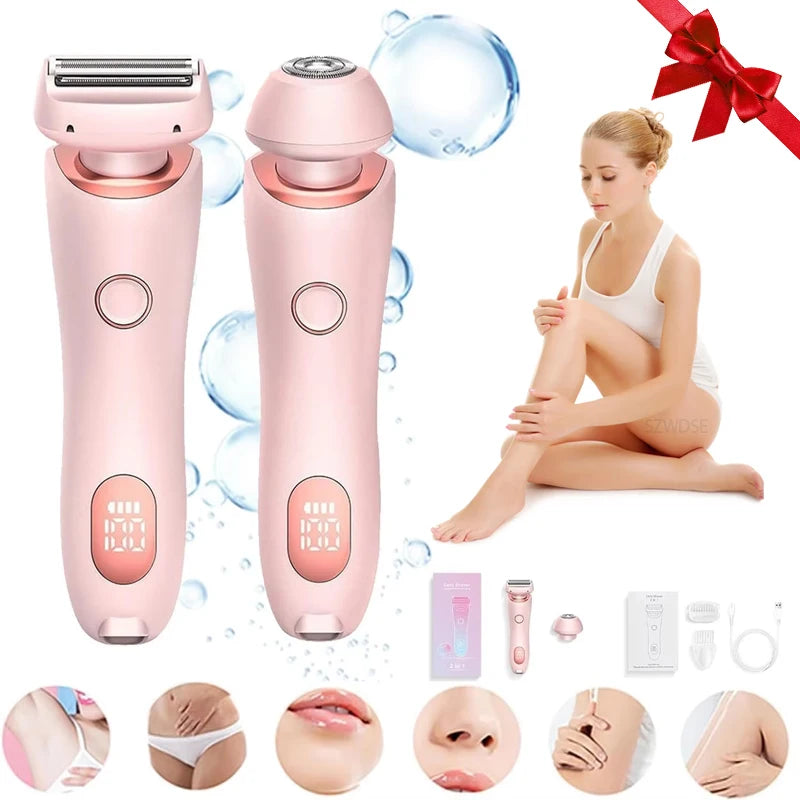 2-in-1 Gentle Full Body Wet & Dry Epilator
