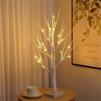Lampe Arbre Féerique Imitation Bois