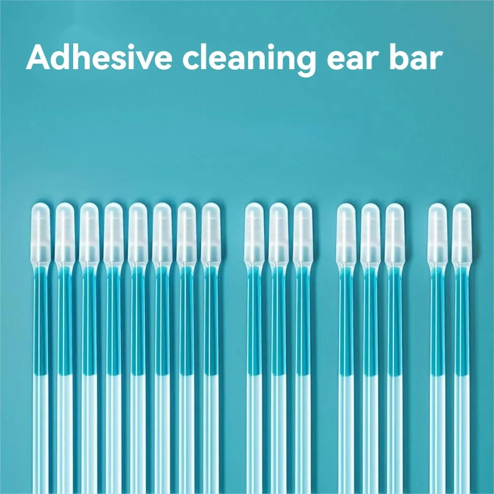 Lot de 24 Cotons-tiges en Silicone Réutilisables