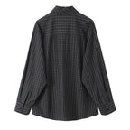 Chemise Élégante Femme à Col Lavallière & Manches Longues