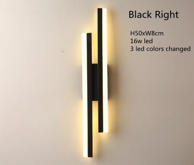 Applique Murale Contemporaine LED – Design Raffiné pour Intérieur Moderne