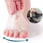 4x Silicone Forefoot Pads - Toe Alignment