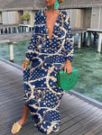 Robe de plage élégante bohème - Motifs