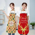 Christmas Pattern Kitchen Apron