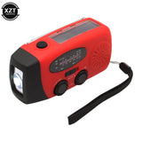 3 en 1 : Radio, Lampe, Batterie Solaire
