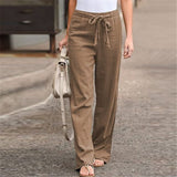 Luna - Pantalon en lin respirant pour femme