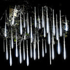 Solar Christmas Icicle String Lights