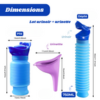 Retractable Portable Urinal 750ml – Car & Camping
