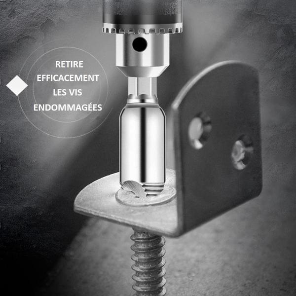 Damaged screw extractor