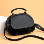 Petit sac à bandoulière en cuir souple