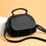 Petit sac à bandoulière en cuir souple