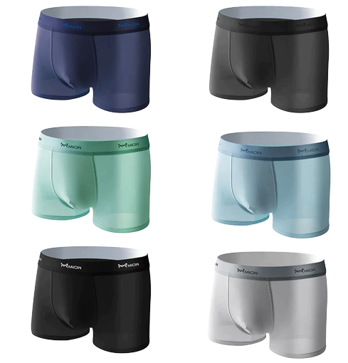 Pack of 4 Ice Silk Boxers