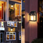SunGlow - Decorative Solar LED Wall Light