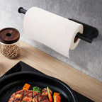 Porte-Rouleau Adhésif en Inox Sans Perçage - Lot de 2