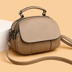 Petit sac à bandoulière en cuir souple