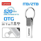Lenovo - Mini USB 2TB de metal de alta velocidad