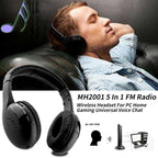 Wireless headphones for TV and all audio sources - Free delivery