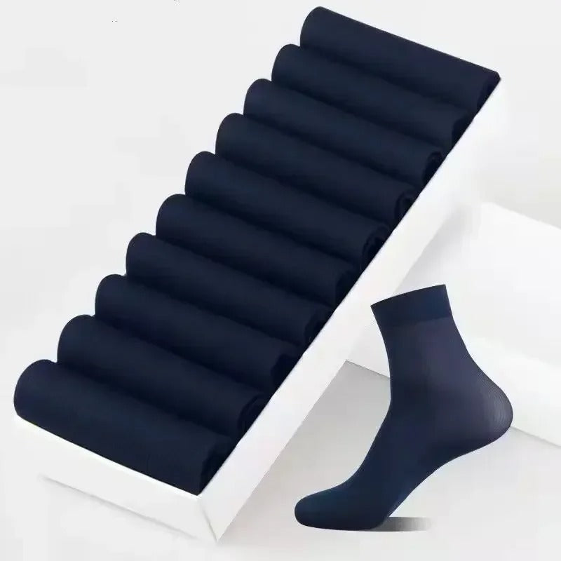 20x Chaussettes en Fibre de Bambou Ultra-Fines douces et respirantes