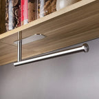 Porte-Rouleau Adhésif en Inox Sans Perçage - Lot de 2