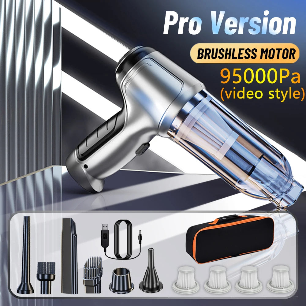 Powerful Cordless Vacuum Cleaner + 4 Free Filters