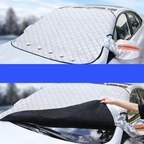 Protection pare-brise magnétique anti-neige