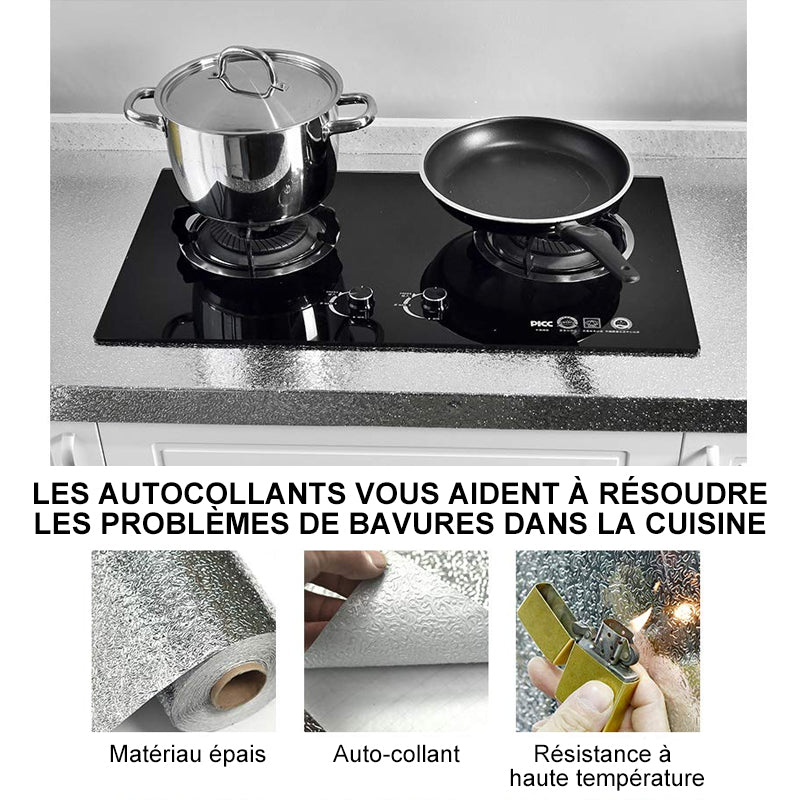 Revêtement adhésif Anti-tâche pour cuisine - 2 mètres