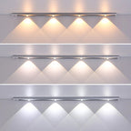 Réglette LED avec détecteur de mouvements - multi LED