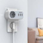 Prise murale avec 3 ports USB - Thunderbolt 1.3