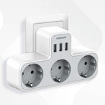 Multiprise USB avec 3 prises et 3 ports USB - Thunderbolt 3.3