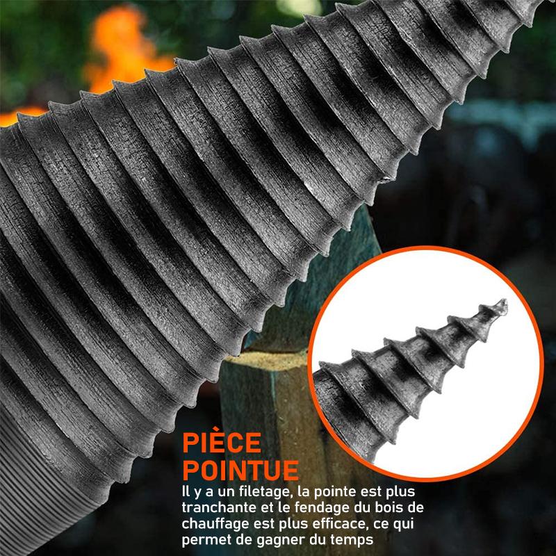Outil de forage pour bois de chauffage