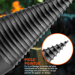 Outil de forage pour bois de chauffage
