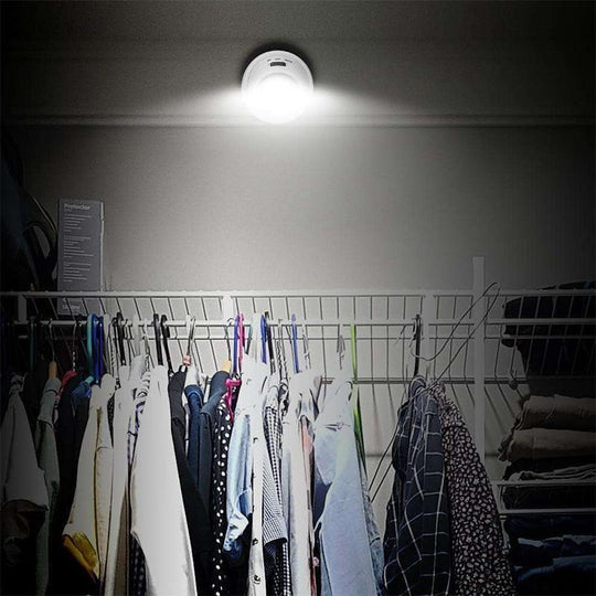 genialo - Lampe LED aimantée «360°» avec détecteur de mouvemen