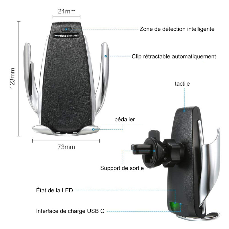 Support de téléphone intelligent avec capteur