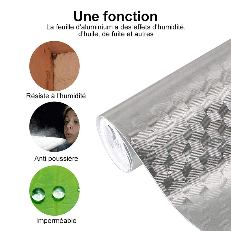 Revêtement adhésif Anti-tâche pour cuisine - 2 mètres