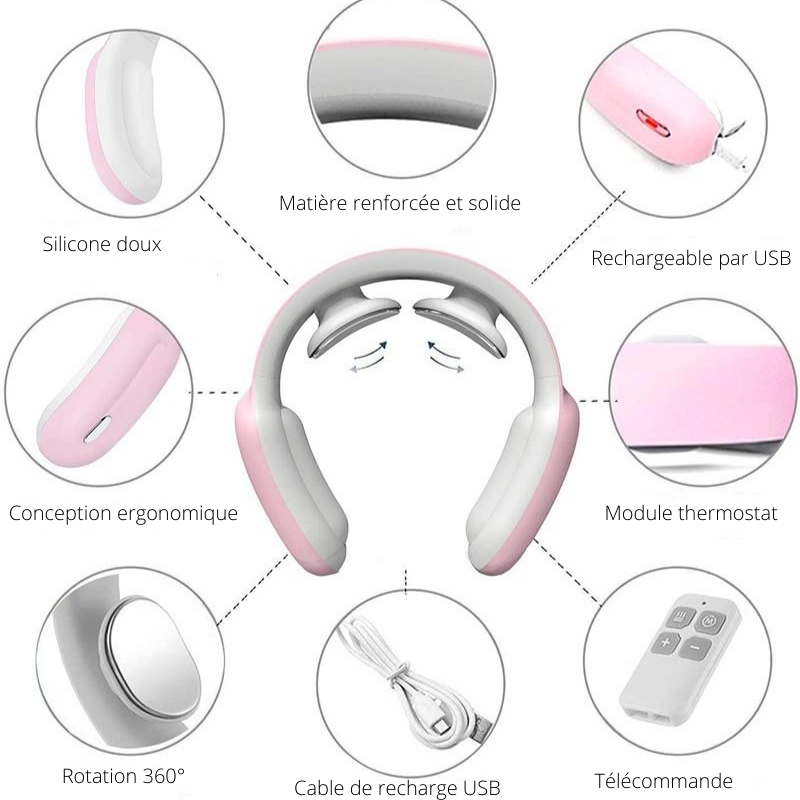 Masseur cervicales intelligent