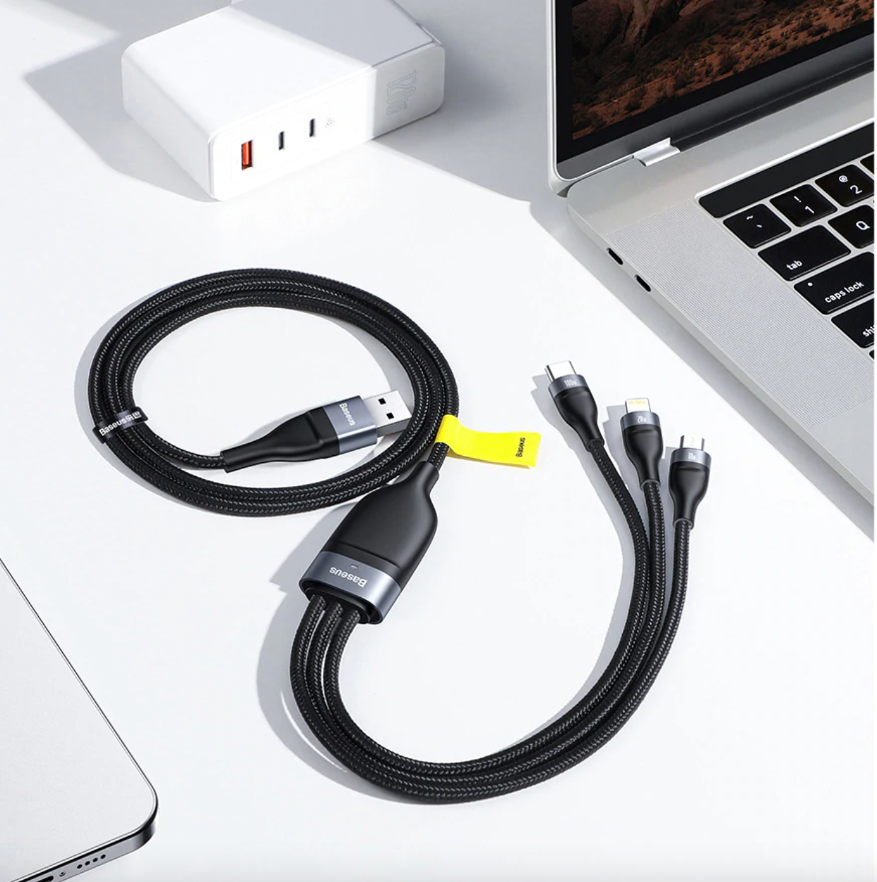Câble de chargement double USB 3 en 1 - MYLO MX3