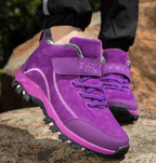 Noa - Bottines d'hiver mixte violet