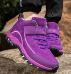 Noa - Bottines d'hiver mixte violet