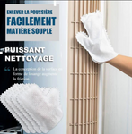 30x Gants de dépoussiérage tissés réutilisables