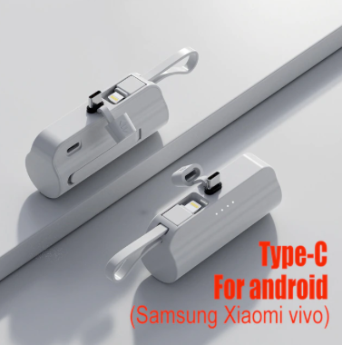2 x Chargeur batterie externe 2 en 1
