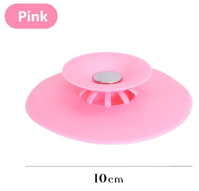 3x Bonde de Baignoire et Douche, Avec Fonction Attrape-cheveux