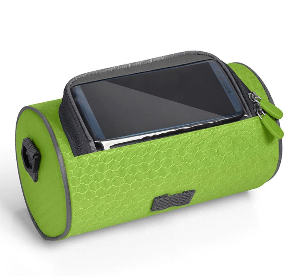 Support téléphone + pochette pour vélo