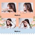 Ceramic mini hair straightener